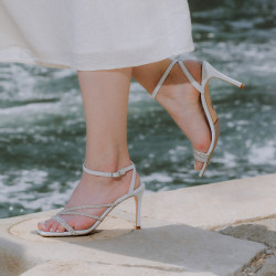 Sandales femme 1337 argent lifestyle