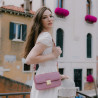 Sac à main femme bandoulière 025g biz mauve
