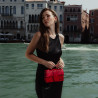 Sac à main femme d'épaule 028g 01 croco rouge