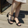 Sandales femme 1335 noir lifestyle