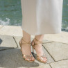 Sandales femme 1326 bronze lifestyle