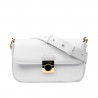 Sac à main femme d'épaule 025g biz blanc