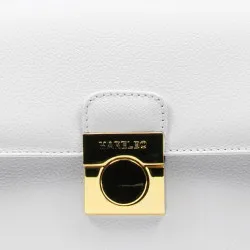 Sac à main femme d'épaule 025g biz blanc
