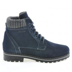 Bottes femme 3269 indigo velours