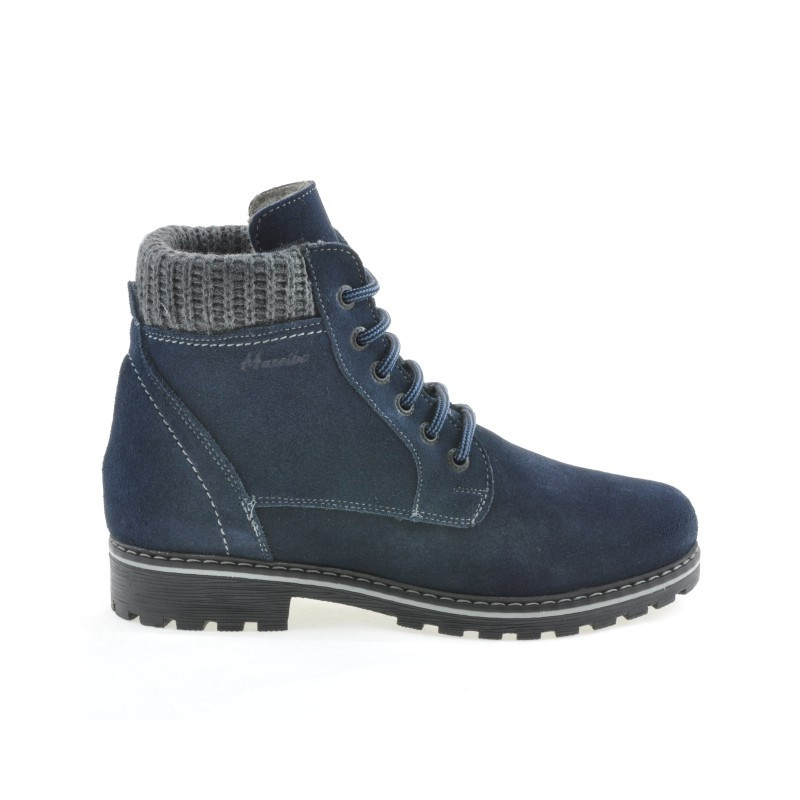 Bottes femme 3269 indigo velours