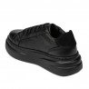 Chaussures de sport femme 6077 noir combiné