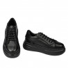 Chaussures de sport femme 6077 noir combiné
