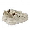 Baskets pour femme 6077 beige combiné