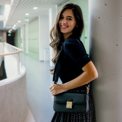 Sac à bandoulière femme 025g biz noir