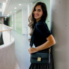 Sac à bandoulière femme 025g biz noir