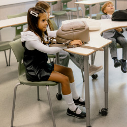 Chaussures petits enfants 76c noir lifestyle