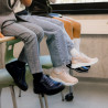 Chaussures enfants petits 72c poudre nacrée lifestyle