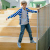 Chaussures enfants 2014 bleu+blanc lifestyle