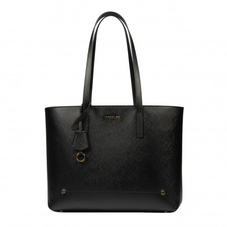 Sac à main femme épaule 030g noir saffiano