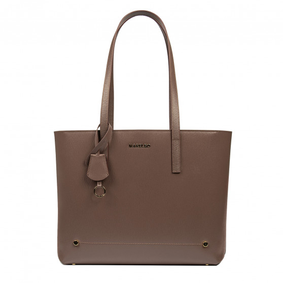 Sac à main femme épaule 030g capucino safiano