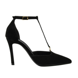 Chaussures élégantes femme 1323 noir velours