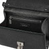 Sac à main femme à bandoulière 032g 01 noir caviar