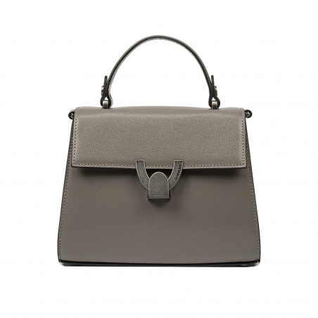 Sac à main femme épaule 032g 01 taupe caviar