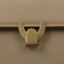 Sac à main femme 032g etoupe caviar