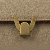 Sac à main femme 032g etoupe caviar