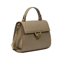 Sac à main femme 032g etoupe caviar