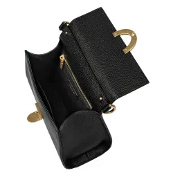 Sac à main pour femme d'épaule 032g noir caviar