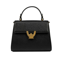 Sac à main pour femme d'épaule 032g noir caviar