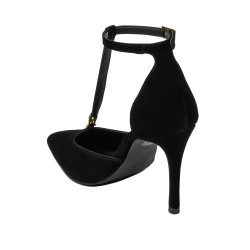 Chaussures élégantes femme 1323 noir velours