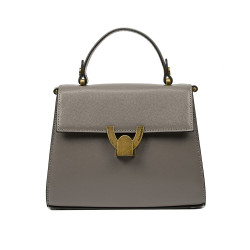 Sac à main pour femme 032g taupe caviar