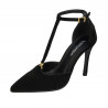 Chaussures élégantes femme 1323 noir velours