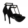 Chaussures élégantes femme 1323 noir velours