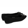 Ballerines femme 1313 velours noir