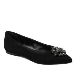 Ballerines femme 1313 velours noir