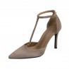 Chaussures élégantes femme 1323 sable velours