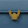 Sac à main femme à bandoulière 032g bleu caviar