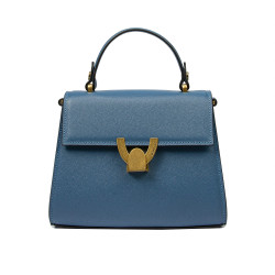 Sac à main femme à bandoulière 032g bleu caviar