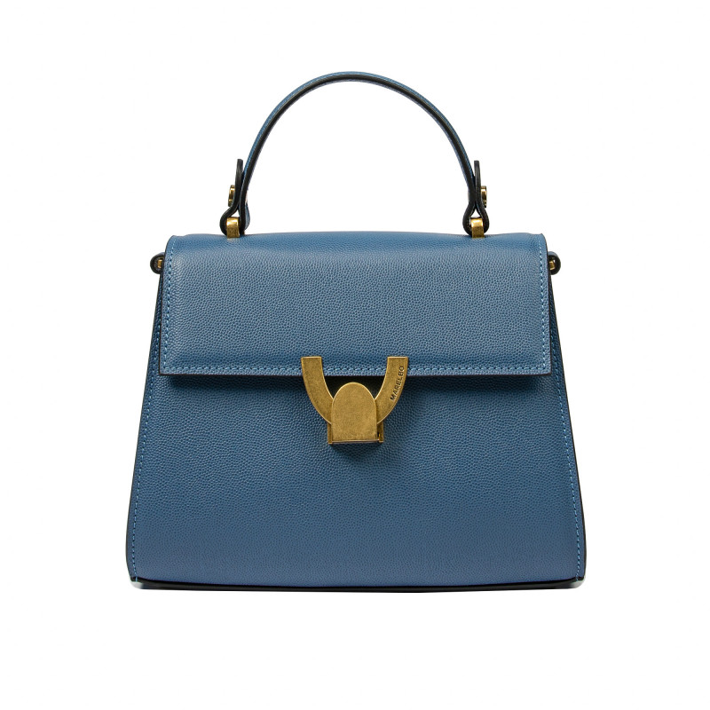 Sac à main femme à bandoulière 032g bleu caviar