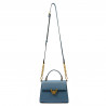 Sac à main femme à bandoulière 032g bleu caviar