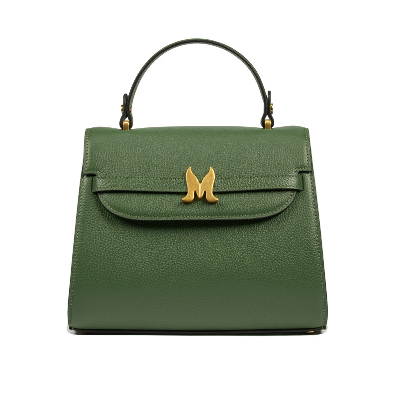 Sac à main femme bandoulière 033g vert forêt