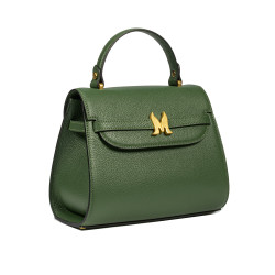 Sac à main femme bandoulière 033g vert forêt
