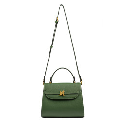 Sac à main femme bandoulière 033g vert forêt