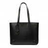 Sac à main femme bandoulière 034g noir saffiano