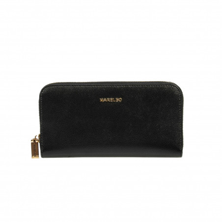 Portefeuille femme 201g noir caviar