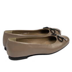 Ballerines femme 1309 cappuccino