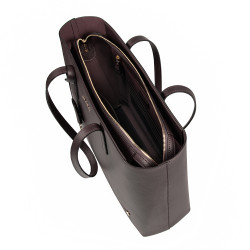 Sac à main pour femme 034g brun foncé