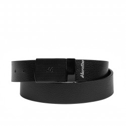 Ceinture homme 62b bicolore biz noir+biz marron