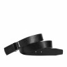 Ceinture homme 62b bicolore biz noir+biz marron