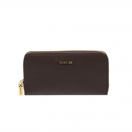 Portefeuille femme 201g biz dark chocolat