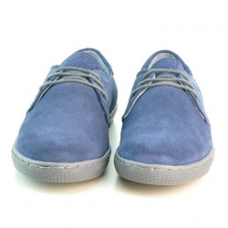 Baskets femme 623 indigo velours