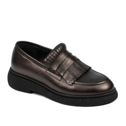Chaussures décontractées femme 6081 marron nacré